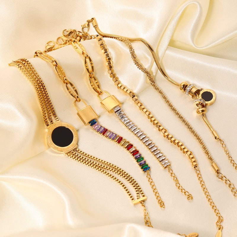 Wholesale Zircon Vintage Non-fading Bracelet